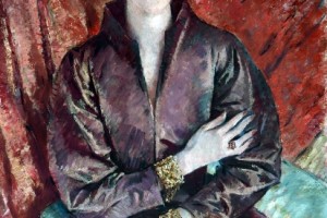 Mrs Eva Lutyens by Glyn Warren Philpot