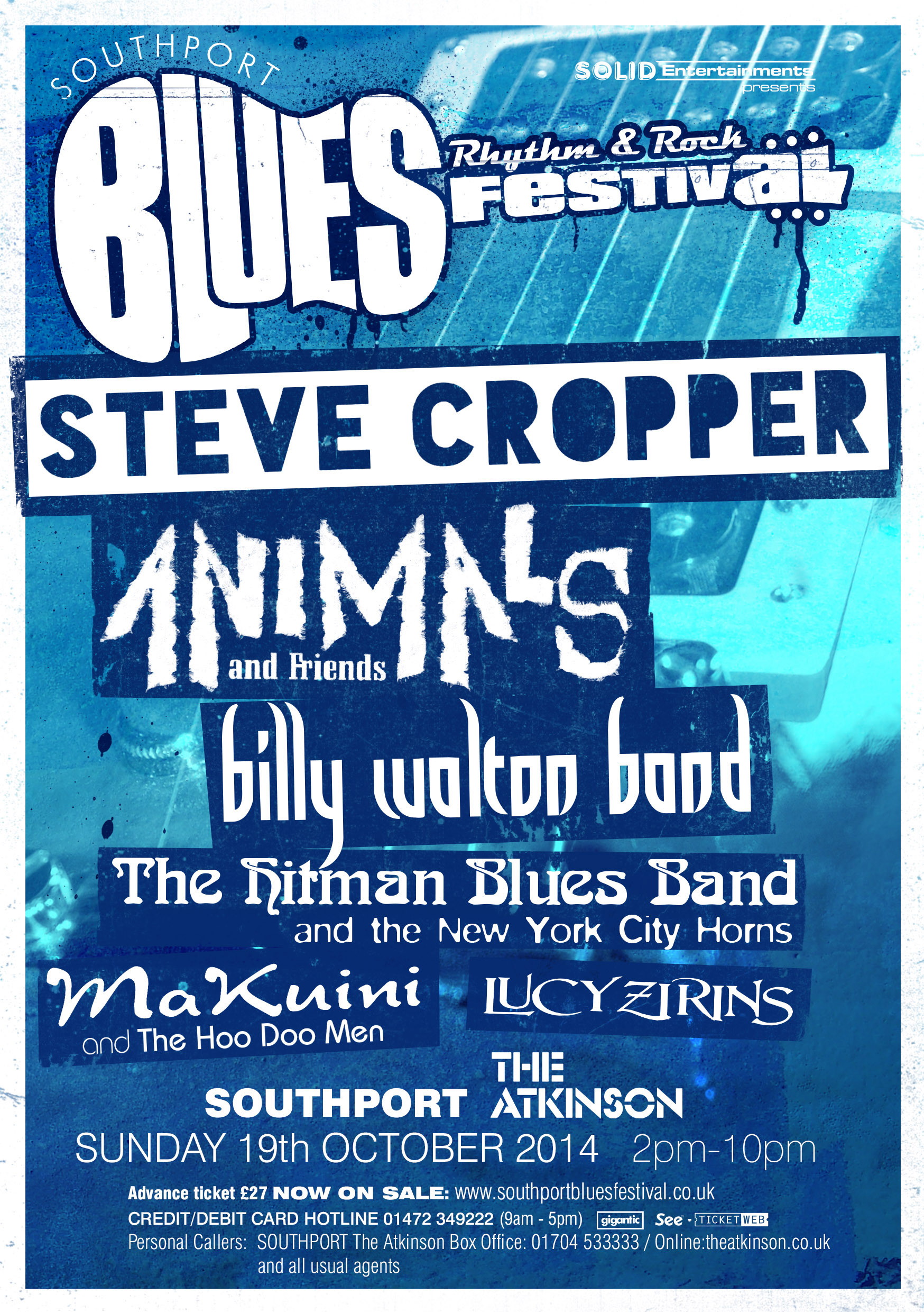 Full LineUp for Southport Rhythm & Blues Festival is Announced The